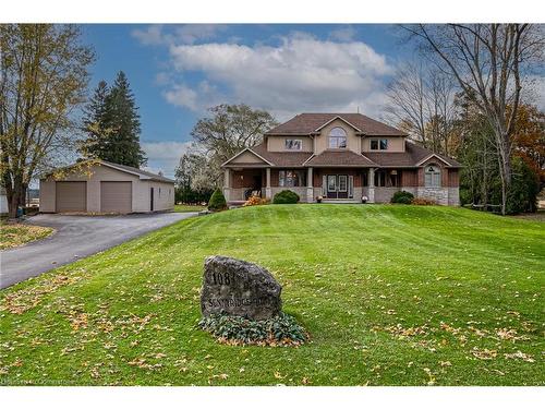 108 Sunnyridge Road, Ancaster, ON - Outdoor With Deck Patio Veranda With Facade