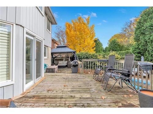 196 Amberly Boulevard, Ancaster, ON - Outdoor With Deck Patio Veranda With Exterior