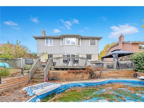 196 Amberly Boulevard, Ancaster, ON - Outdoor With Deck Patio Veranda