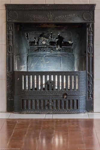 31 St Clair Avenue, Hamilton, ON - Indoor Photo Showing Other Room With Fireplace