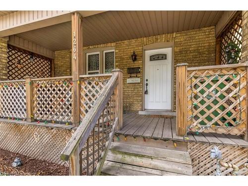 1264 King Street E, Hamilton, ON - Outdoor With Deck Patio Veranda With Exterior