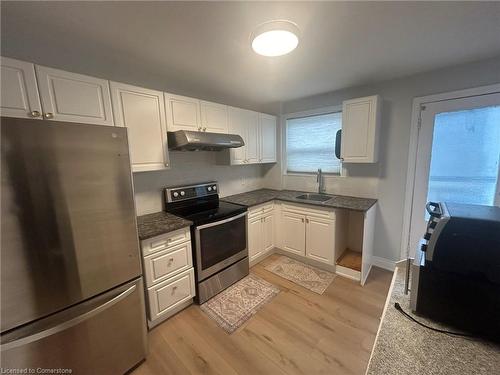 3 Campbell Avenue, Hamilton, ON - Indoor Photo Showing Kitchen With Stainless Steel Kitchen