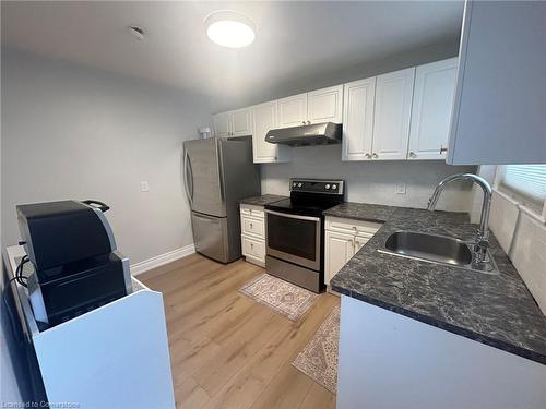 3 Campbell Avenue, Hamilton, ON - Indoor Photo Showing Kitchen With Stainless Steel Kitchen