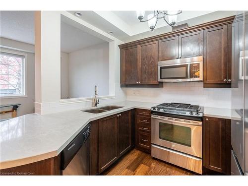 52 Browview Drive, Hamilton, ON - Indoor Photo Showing Kitchen With Double Sink