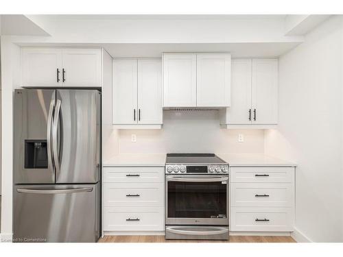 Main-34 Crooks Street, Hamilton, ON - Indoor Photo Showing Kitchen With Stainless Steel Kitchen