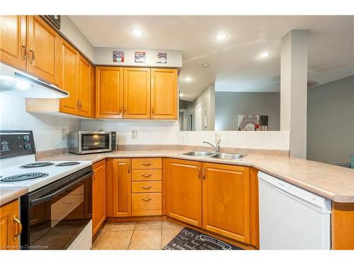 31-10 Cadham Boulevard, Hamilton, ON - Indoor Photo Showing Kitchen With Double Sink