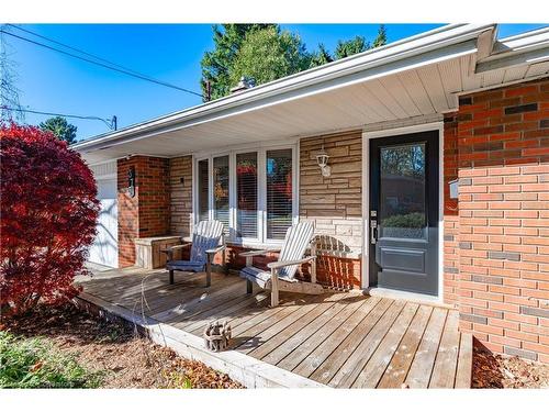 375 Clarendon Drive, Ancaster, ON - Outdoor With Deck Patio Veranda With Exterior