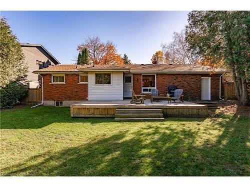 375 Clarendon Drive, Ancaster, ON - Outdoor With Deck Patio Veranda