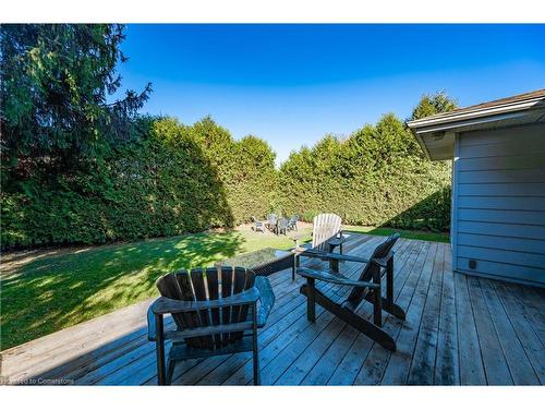 375 Clarendon Drive, Ancaster, ON - Outdoor With Deck Patio Veranda