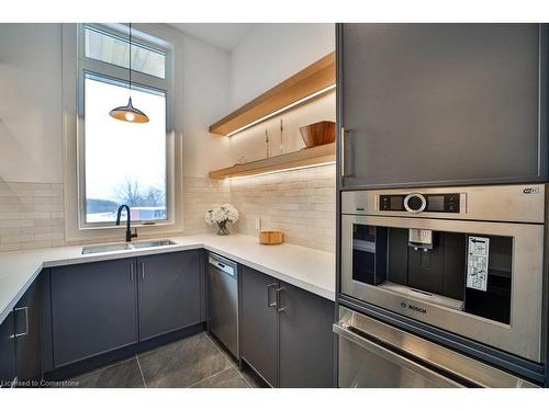 2284 Side 1 Road, Burlington, ON - Indoor Photo Showing Kitchen With Double Sink