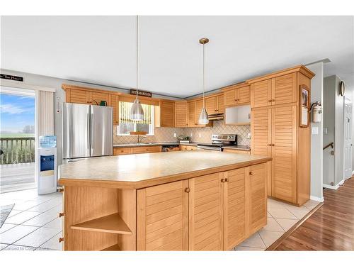 1889 Haldimand Road 17, Cayuga, ON - Indoor Photo Showing Kitchen With Stainless Steel Kitchen