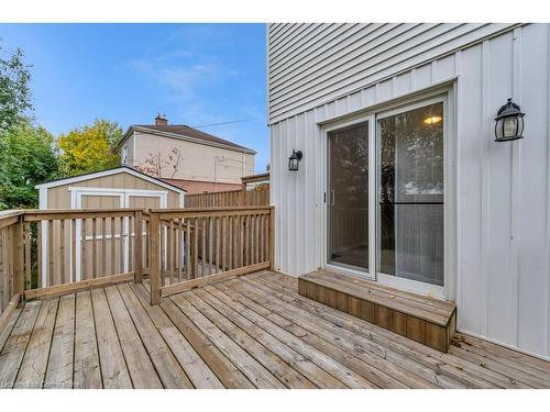 34 Sumach Street, Hamilton, ON - Outdoor With Deck Patio Veranda With Exterior