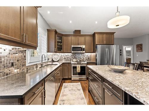 13-418 Nelson Street, Port Dover, ON - Indoor Photo Showing Kitchen With Stainless Steel Kitchen With Upgraded Kitchen