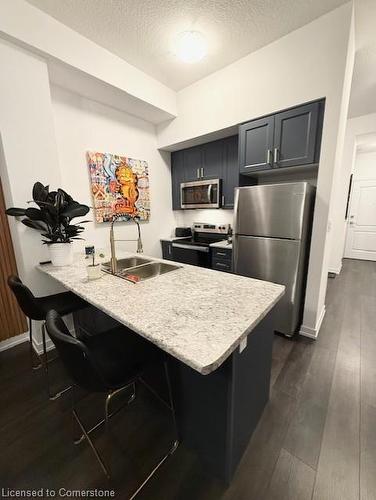 102-470 Dundas Street E, Waterdown, ON - Indoor Photo Showing Kitchen With Double Sink