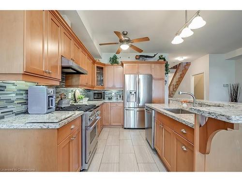 1069 Beach Boulevard, Hamilton, ON - Indoor Photo Showing Kitchen With Stainless Steel Kitchen