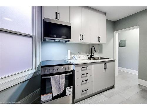 1048 Barton Street E, Hamilton, ON - Indoor Photo Showing Kitchen With Double Sink