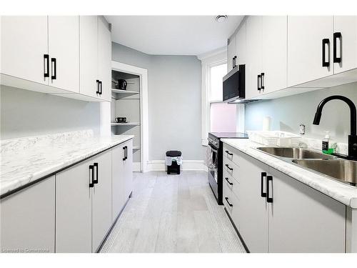 1048 Barton Street E, Hamilton, ON - Indoor Photo Showing Kitchen With Double Sink