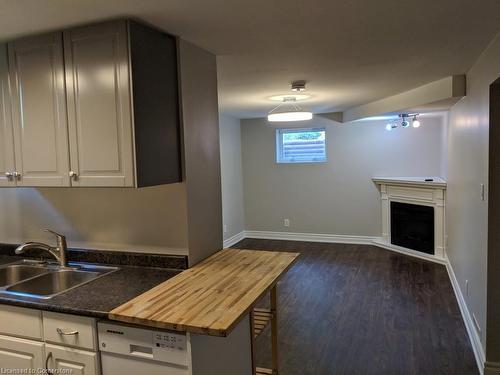 #Lower-319 Bunting Road, St. Catharines, ON - Indoor Photo Showing Kitchen With Double Sink