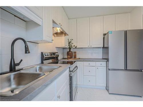 594 Waterloo Street, Hamilton, ON - Indoor Photo Showing Kitchen With Double Sink