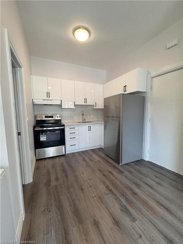 2-130 Wellington Street S, Hamilton, ON - Indoor Photo Showing Kitchen