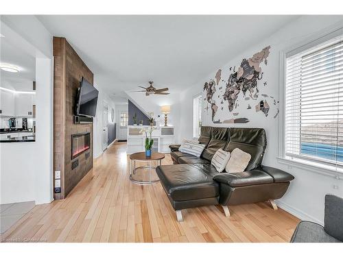 250 Fall Fair Way, Hamilton, ON - Indoor Photo Showing Living Room