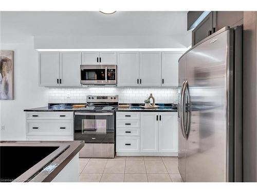 250 Fall Fair Way, Hamilton, ON - Indoor Photo Showing Kitchen With Stainless Steel Kitchen With Double Sink