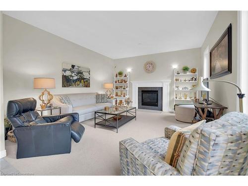 24 Jeanette Avenue, Grimsby, ON - Indoor Photo Showing Living Room With Fireplace