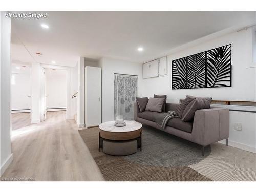 Lower-191 West 2Nd Street, Hamilton, ON - Indoor Photo Showing Living Room