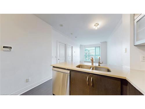 702-20 Gothic Avenue, Toronto, ON - Indoor Photo Showing Kitchen With Double Sink