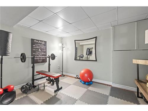 28-14 Derby Street, Hamilton, ON - Indoor Photo Showing Gym Room