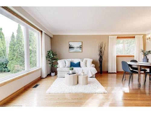 146 West 3Rd Street, Hamilton, ON - Indoor Photo Showing Living Room