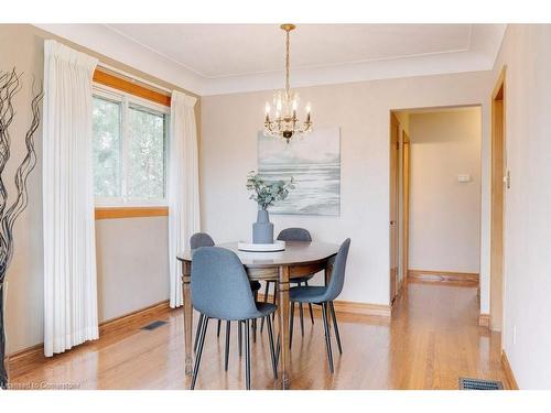 146 West 3Rd Street, Hamilton, ON - Indoor Photo Showing Dining Room