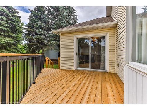 214 Silverbirch Boulevard, Mount Hope, ON - Outdoor With Deck Patio Veranda With Exterior