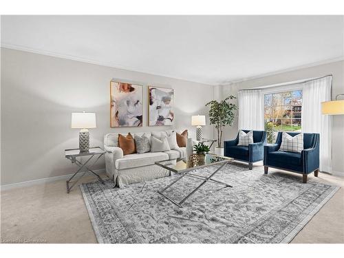 2068 Pipers Court, Burlington, ON - Indoor Photo Showing Living Room