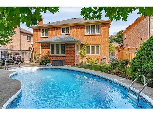 2068 Pipers Court, Burlington, ON - Outdoor With In Ground Pool With Exterior