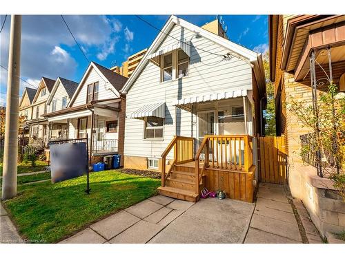 27 Harvey Street, Hamilton, ON - Outdoor With Deck Patio Veranda