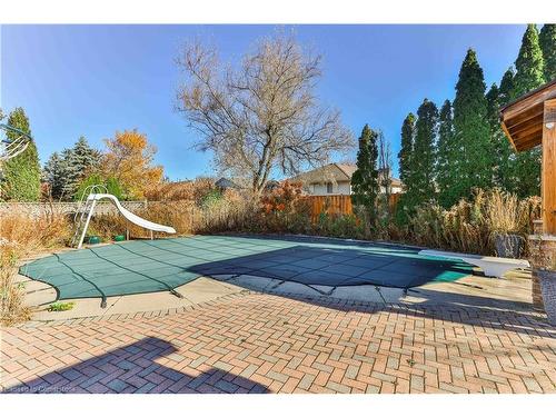 12 Kilty Court, Caledonia, ON - Outdoor With In Ground Pool With Deck Patio Veranda With Backyard