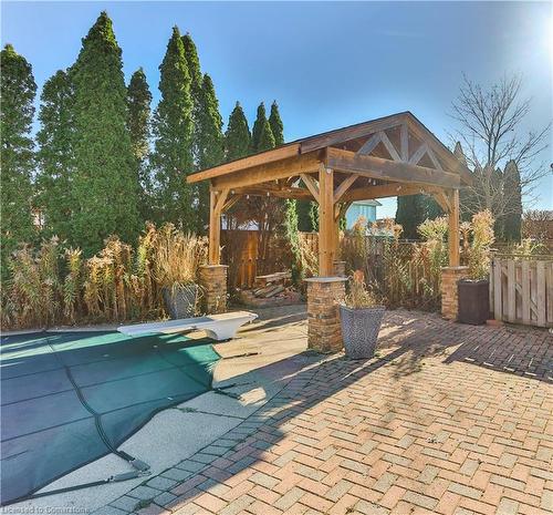 12 Kilty Court, Caledonia, ON - Outdoor With In Ground Pool With Deck Patio Veranda