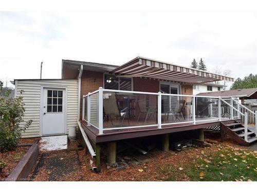 44 Mercer Street, Dundas, ON - Outdoor With Deck Patio Veranda With Exterior