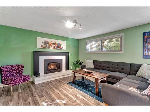 3479 Spruce Avenue, Burlington, ON - Indoor Photo Showing Living Room With Fireplace