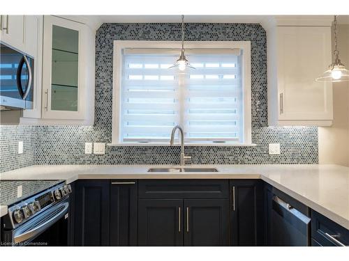 A-16 Jay Street, Hamilton, ON - Indoor Photo Showing Kitchen With Double Sink With Upgraded Kitchen