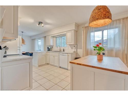 59 Felker Avenue, Hamilton, ON - Indoor Photo Showing Kitchen With Double Sink