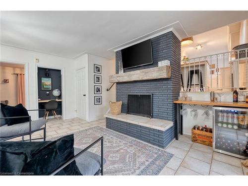 59 Felker Avenue, Hamilton, ON - Indoor Photo Showing Other Room With Fireplace