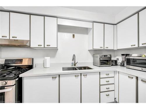 136 Essling Avenue, Hamilton, ON - Indoor Photo Showing Kitchen With Double Sink