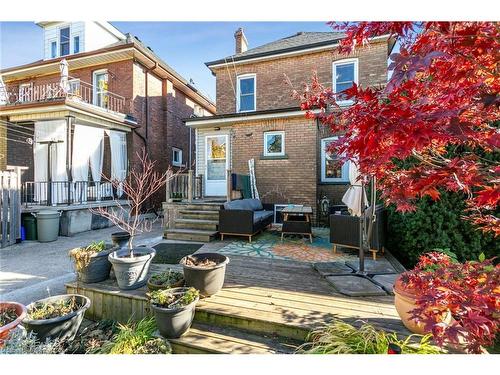 28 Hilda Avenue, Hamilton, ON - Outdoor With Deck Patio Veranda