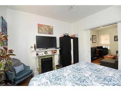 1-132 Caroline Street, Hamilton, ON - Indoor Photo Showing Other Room With Fireplace