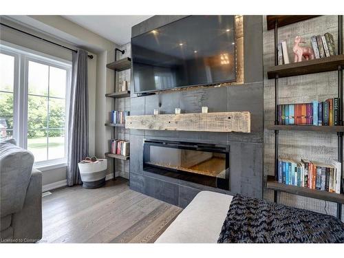 379 Erie Avenue, Brantford, ON - Indoor Photo Showing Other Room With Fireplace