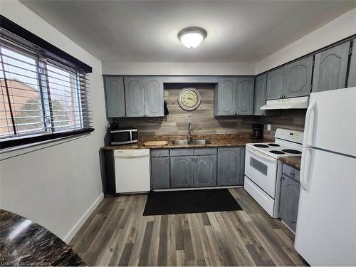 17-6 Loconder Drive, Hamilton, ON - Indoor Photo Showing Kitchen With Double Sink