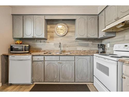 17-6 Loconder Drive, Hamilton, ON - Indoor Photo Showing Kitchen With Double Sink