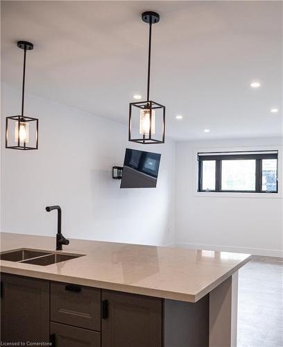 4-284 James Street N, Hamilton, ON - Indoor Photo Showing Kitchen With Double Sink